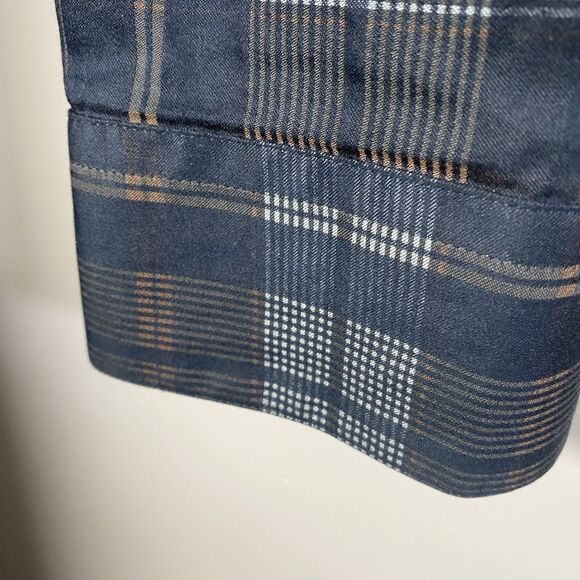 Haupt Men's Plaid Button Front Shirt Size Medium 39/40  15.5 - Picture 8 of 13